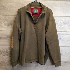 Woolrich 1/4 Zip Pullover Sweater Mens Size Xl